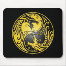 Recherche de dragon noir tapis souris Asiatique