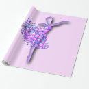 Zoek naar ballet cadeaupapier Paars