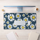 Recherche de marguerite blanche tapis souris Motif de marguerites
