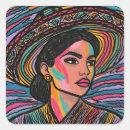 Recherche de culture mexicaine autocollants Latina