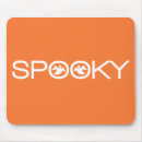 Recherche de mousepad halloween tapis souris Typographie
