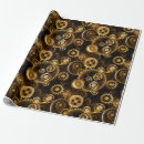 Zoek naar steampunk cadeaupapier Zwart