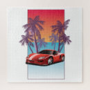Recherche de voiture rouge puzzles Voiture de sport