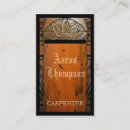 Recherche de boisage cartes visite Menuiserie
