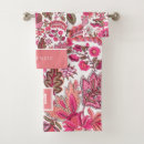 Recherche de vintage floral bain serviettes Botanique