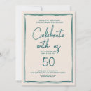 Recherche de retro 50th anniversaire invitations Rétro