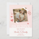 Recherche de diamant de coeur invitations Enregistrer la date