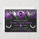 Recherche de halloween 16ans anniversaire invitations Chute