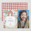 Recherche de farm animal invitations Rouge