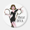 Recherche de coiffure refrigérateur magnets Pour elle