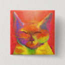 Recherche de chats colorés badges Minou
