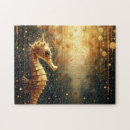 Recherche de hippocampe puzzles Mer