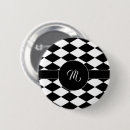 Recherche de motif noir et blanc badges Géométrique