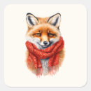 Zoek naar rode vos stickers Bos