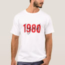 Zoek naar geboortejaar tshirts Typografie