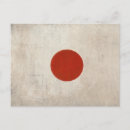 Recherche de drapeaux du japon cartes postales Vintage