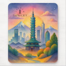 Recherche de paysage urbain tapis souris Voyage
