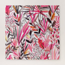 Recherche de motif exotique puzzles Feuille