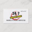 Recherche de remorquage cartes visite Service