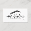 Zoek naar permanente make up visitekaartjes Microblading