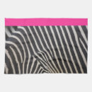 Recherche de motif zèbre cuisine linges Rose