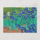 Recherche de iris de vincent van gogh cartes postales Floral