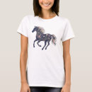 Recherche de cheval foncé tshirts Nature