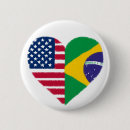 Zoek naar braziliaanse vlag buttons Vlaggen