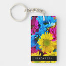 Zoek naar madeliefjes sleutelhangers Daisy flowers