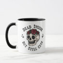 Zoek naar schedels mokken Donkere humor