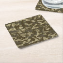 Zoek naar camouflage onderzetters Militair