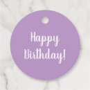 Recherche de anniversaire étiquettes cadeau Typographie
