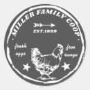 Recherche de poulet vintage autocollants De boîte d'oeuf
