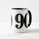 Recherche de 90 ans tasses Noir et blanc