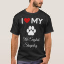 Recherche de old english sheepdog tshirts Chiots