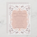 Recherche de craie vintage invitations Baby