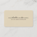 Recherche de beige cartes visite Consultant