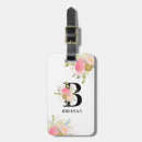 Recherche de jolie bagages étiquettes Bouquet