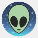 Recherche de alien bleu autocollants Étoiles