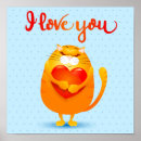 Zoek naar cartoon hart posters Kat