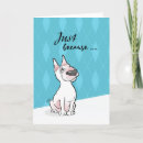 Recherche de bull terrier anglais vœux cartes Chien