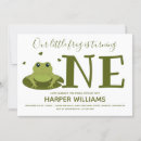 Recherche de grenouille mignonne invitations Animal