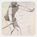 Zoek naar inkt tekening stickers Schets