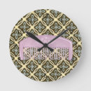 Recherche de arrière plan horloges Floral