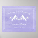 Recherche de floral mariage posters Violet