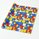 Recherche de mondrian papier cadeau Rectangles
