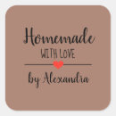 Recherche de boulangerie maison autocollants Brun