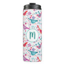 Recherche de oiseaux roses tasses Aquarelle