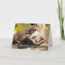 Recherche de loutre vœux cartes Vous