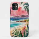 Recherche de paysage tropical iphone coques Détente